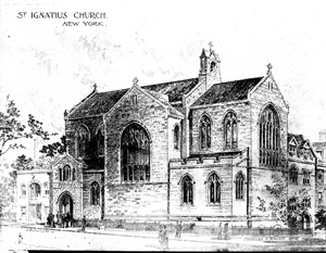 Drawing of exterior